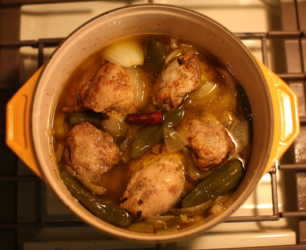 Poulet en cocotte bonne femme - Photo de Christopher Paquette - 101Pairing.com