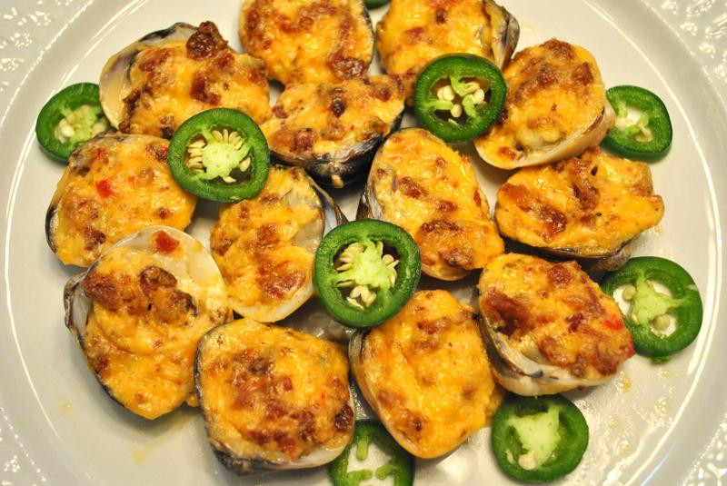 Praires farcies - Photo de Palmetto Cheese - 101Pairing.com