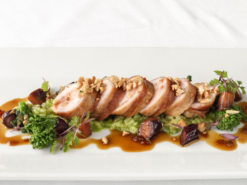 Râble de lièvre rôti - Photo de Dale Cruse - 101Pairing.com