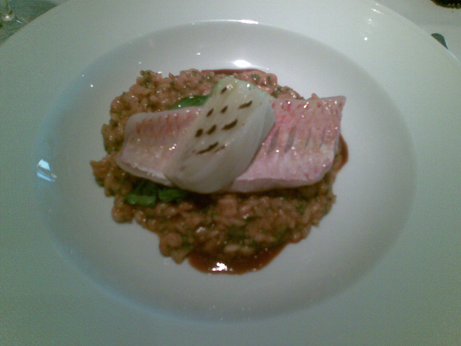 Risotto aux rougets - Photo de bob walker - 101Pairing.com