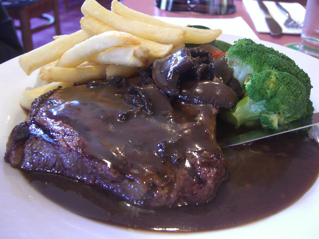 Rumsteck sauce Colbert - Photo de Alpha - 101Pairing.com