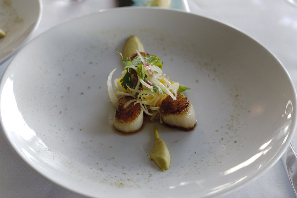 Coquilles Saint-Jacques sauce à l'orange