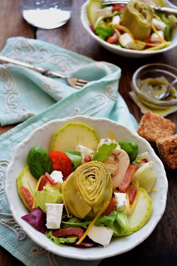 Salade d&rsquo;artichauts - Photo de sunny mama - 101Pairing.com