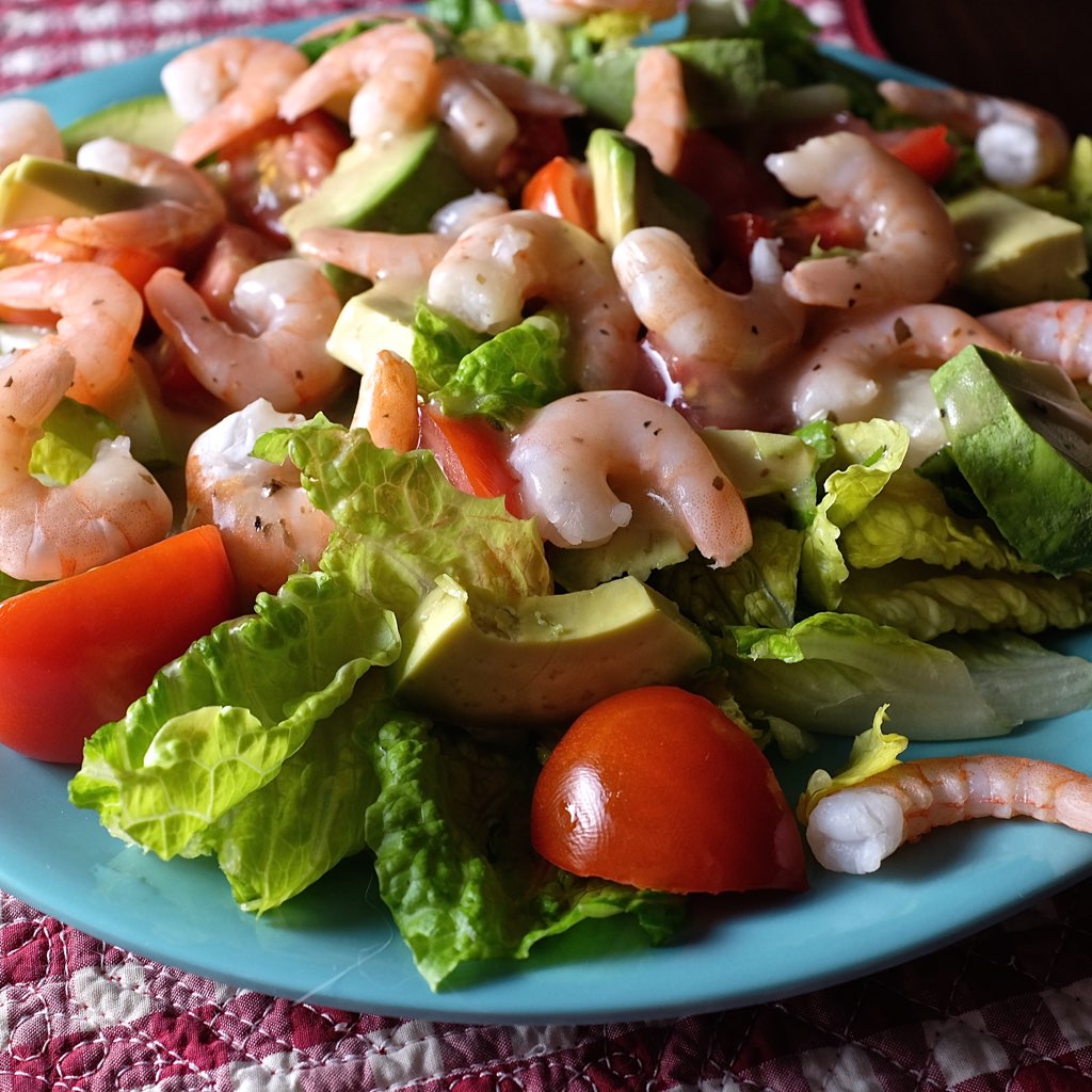 Salade d’avocat aux crevettes - Photo de The Marmot - 101Pairing.com