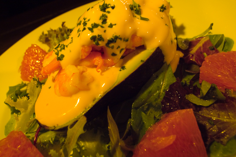 Salade d&rsquo;avocat aux crevettes et pamplemousse - Photo de [cipher] - 101Pairing.com