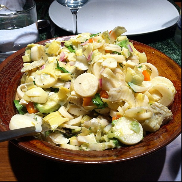 Salade de cœurs de palmier - Photo de John Hritz - 101Pairing.com