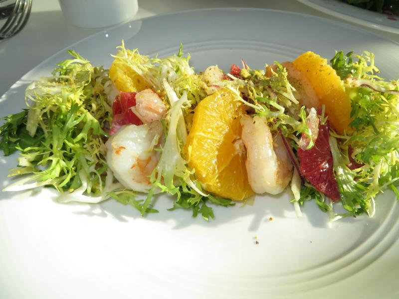 Salade de crevettes aux agrumes - Photo de seligmanwaite - 101Pairing.com