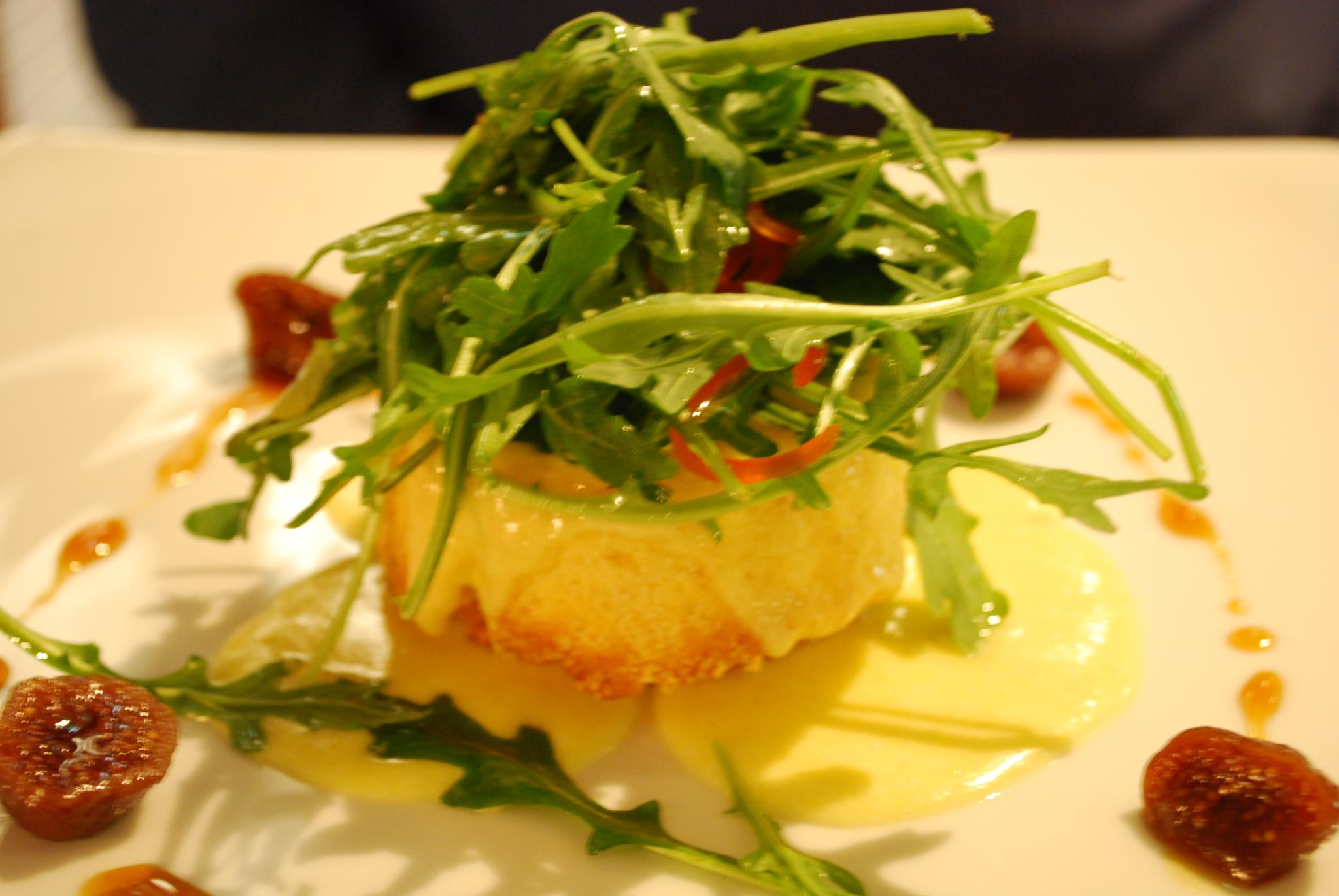 Salade de crottin de chèvre grillé - Photo de Alpha - 101Pairing.com