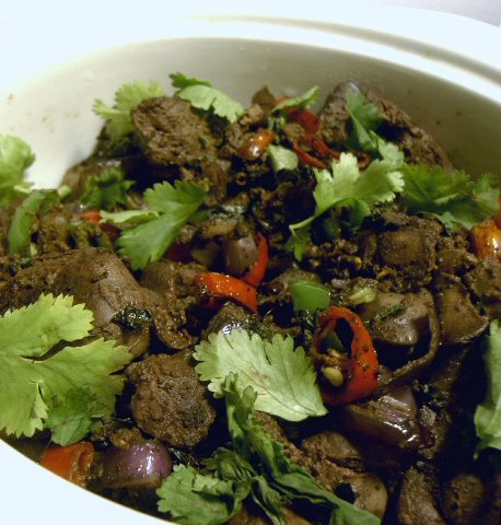 Salade de foies de volaille au vinaigre balsamique - Photo de Andreea - 101Pairing.com