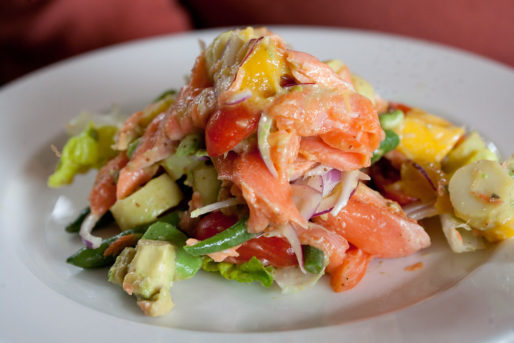 Salade de truite fumée - Photo de Charles Haynes - 101Pairing.com