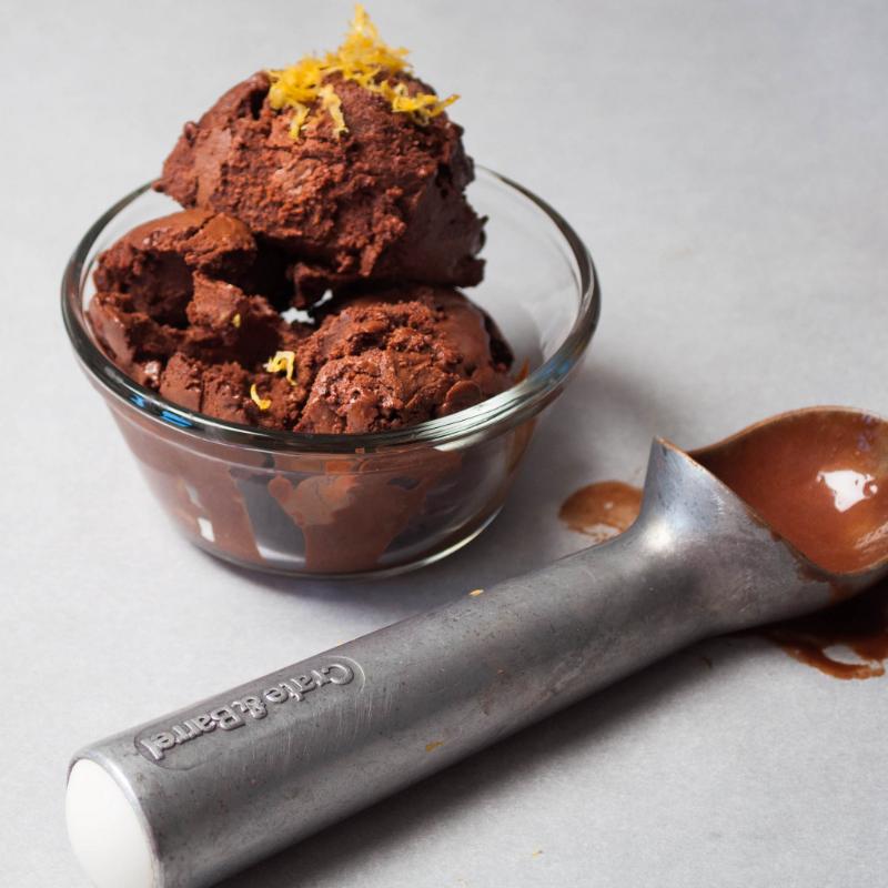 Sorbet au chocolat noir - Photo de ImpromptuKitchen - 101Pairing.com