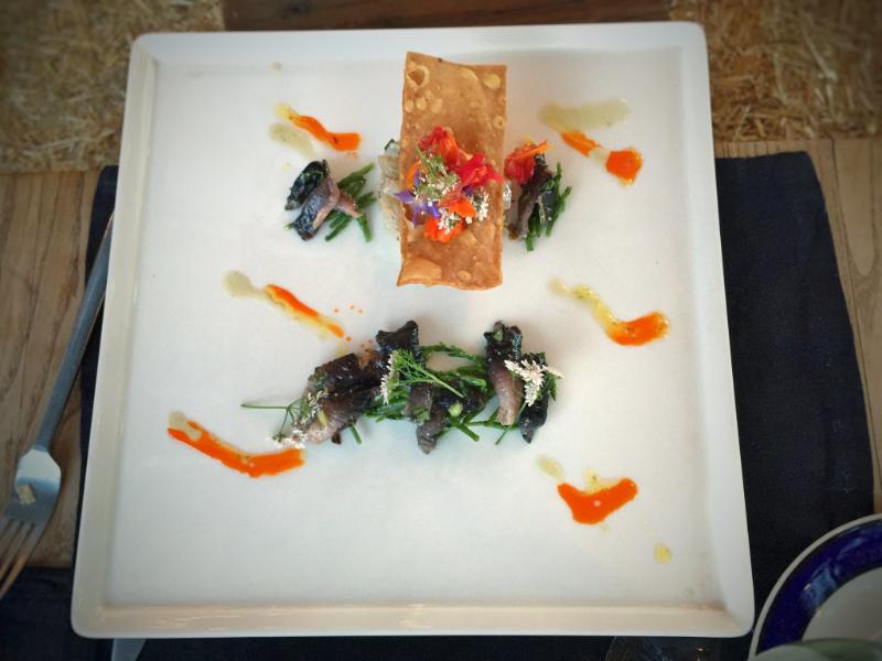 Tartare de bar aux algues - Photo de T.Tseng - 101Pairing.com