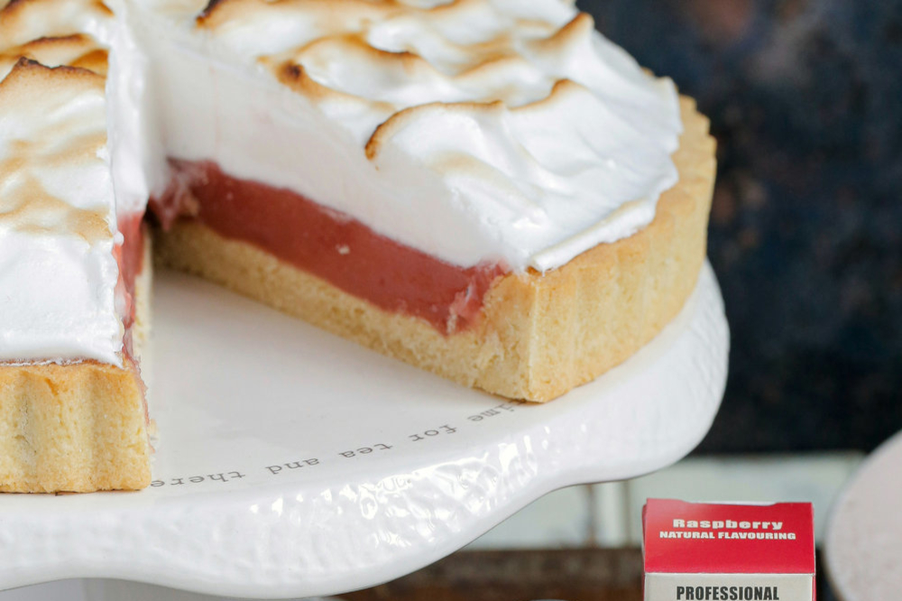 Tarte danoise à la confiture de framboise