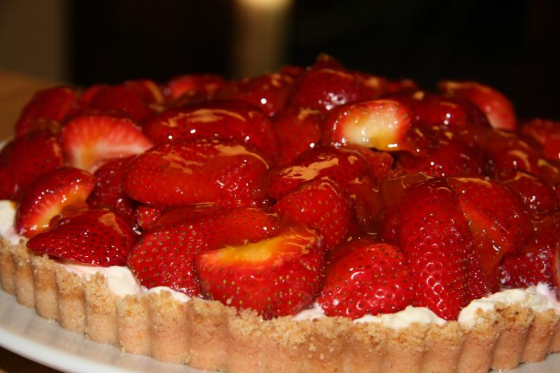 Tarte à la fraise - Photo de Betsy Weber - 101Pairing.com