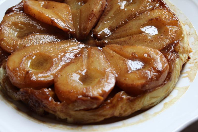 Tarte Tatin à la poire et aux épices - Photo de manuela barattini - 101Pairing.com