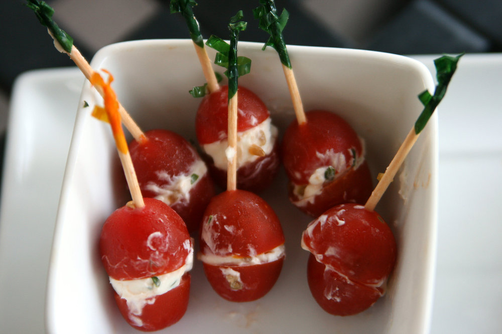 Tomates farcies au fromage de chèvre