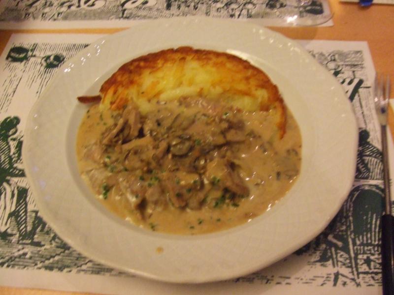 Émincé de veau à la zurichoise - Photo de Jens Ohlig - 101Pairing.com