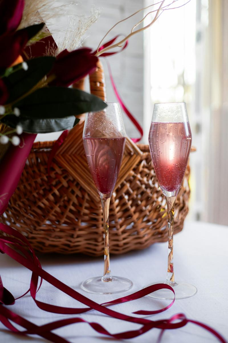 Champagne Rosé Demi-sec - Vins effervescents rosés - Photo de Jovan Vasiljević - 101Pairing.com