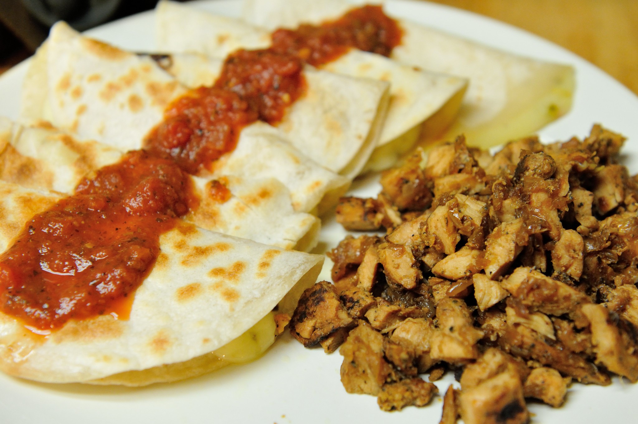 Quesadillas au poulet - Photo de Michael Saechang - 101Pairing.com