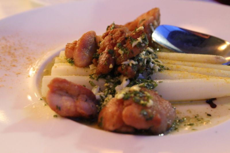 Ris de veau aux asperges