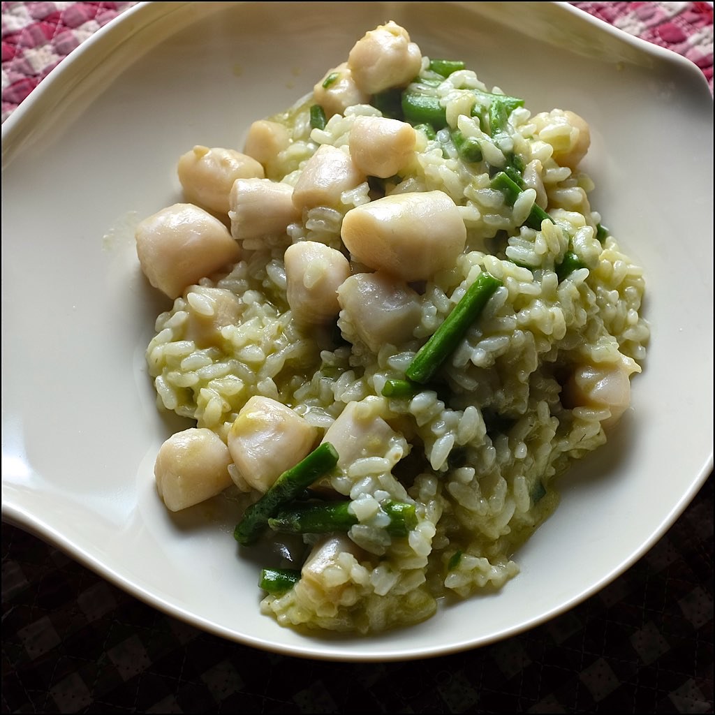 Risotto de coquilles Saint-Jacques - Photo de The Marmot - 101Pairing.com