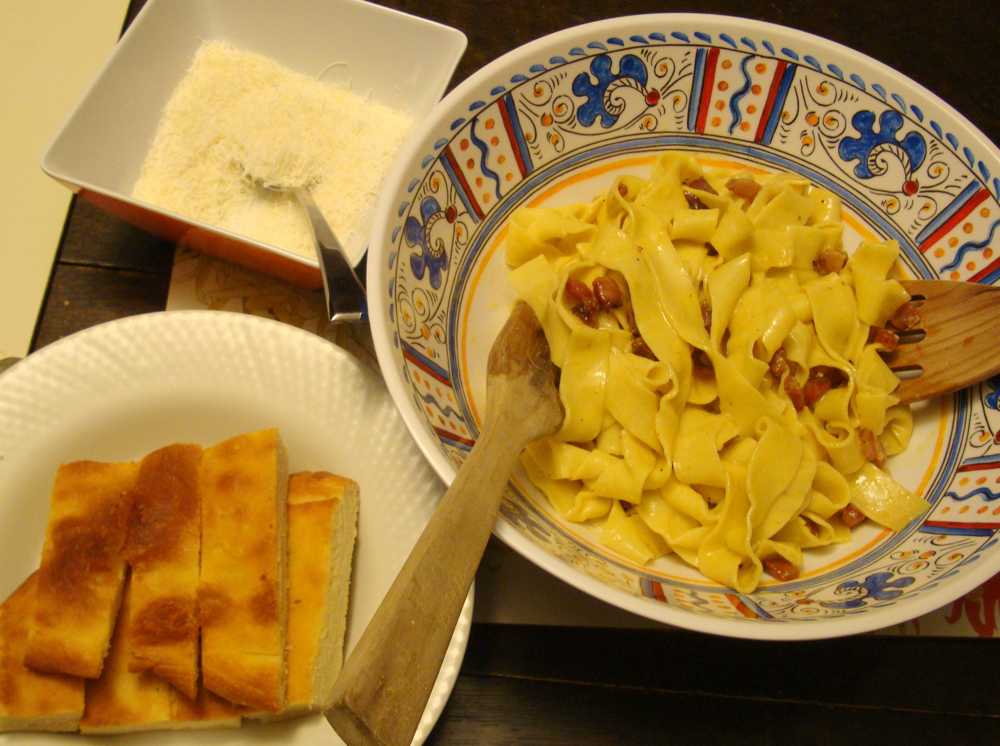 Tagliatelles à la carbonara - Photo de MollySVH - 101Pairing.com