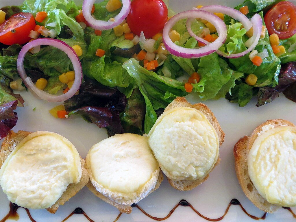 Toast au fromage de chèvre chaud - Photo de Morgaine - 101Pairing.com