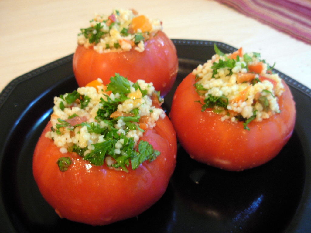 Tomates farcies à la mozzarella - Photo de John - 101Pairing.com